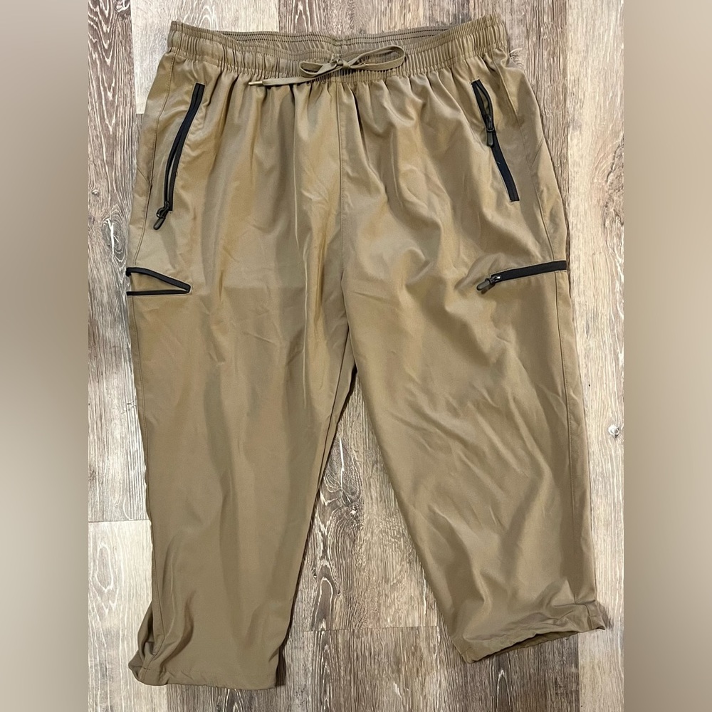 XL LIBIN beige track pants